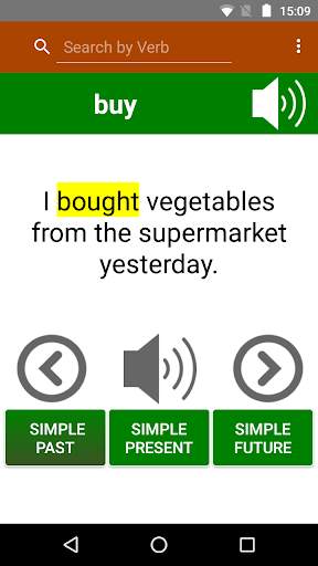 Verbs and Tenses screenshot 1