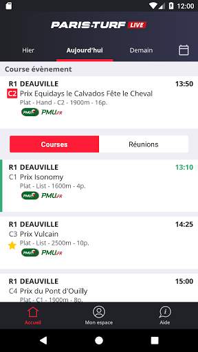 Paris-Turf Live screenshot 1