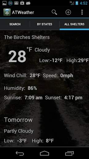 Appalachian Trail Weather screenshot 8