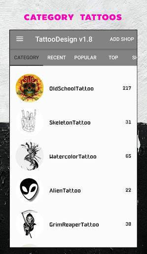 Tattoo Designs screenshot 1