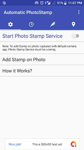 Automatic PhotoStamp screenshot 1
