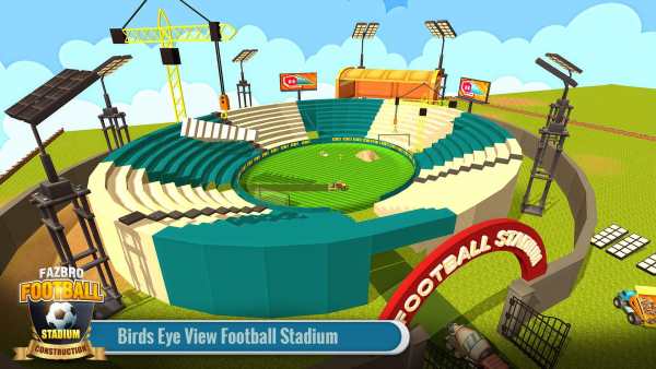 Football Stadium Builder Construction Crane Game screenshot 4