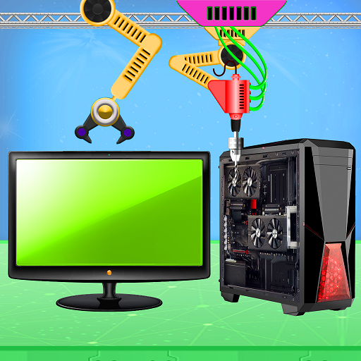Computer Maker Factory: Builder &amp; Fix it Game icon