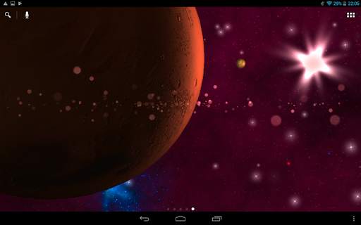 Solar system live wallpaper screenshot 8