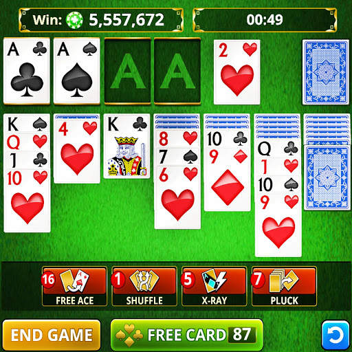 SOLITAIRE CARD GAMES FREE! screenshot 1