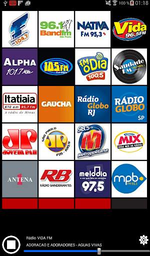 Radios Brazil screenshot 1