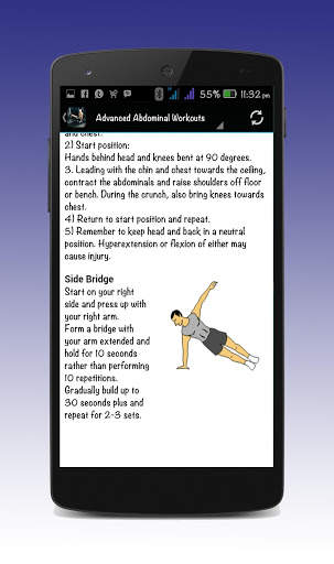 Abdominal Workout Exercises screenshot 4