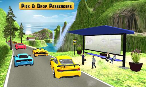 Offroad Taxi Driving Car Games screenshot 3
