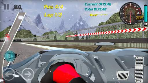 REAL VENENO SNOWY RACE SİMULATOR 2018 screenshot 6