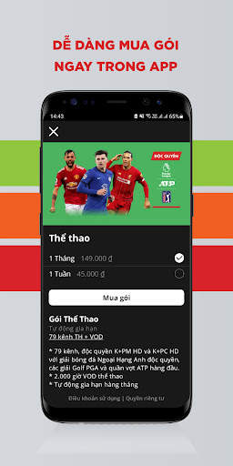K  Xem TV và VOD screenshot 7
