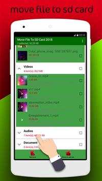 File to sd card fast transfer 2018 screenshot 4