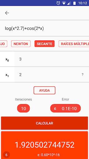 Análisis Numérico - Métodos Numéricos Básicos скриншот 2