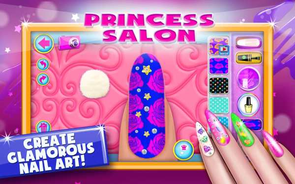Princess Salon Magic Nail Game screenshot 2