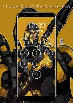 Ant Man Lock Screen Keypad HD screenshot 3