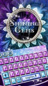 Shining Gems Keyboard screenshot 1