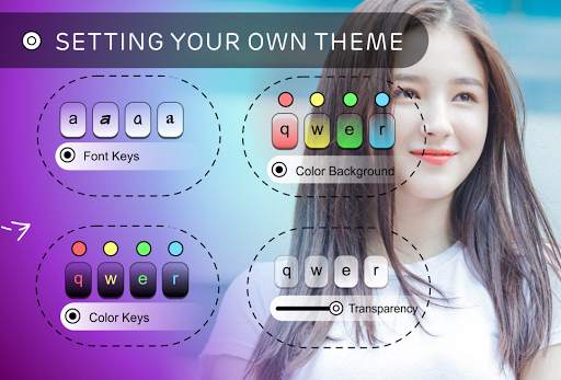 Nancy Momoland Keyboard Theme screenshot 3