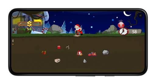 Gold Miner - Christmas edition screenshot 3