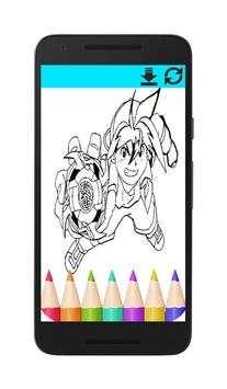 Coloring BeyBlade screenshot 3