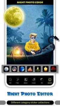 Night Photo Editor App 4 تصوير الشاشة
