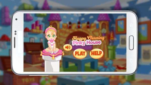 Happy Cleaning Pinky House screenshot 1