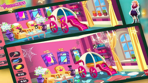 Princess baby Doll House Cleaning screenshot 11