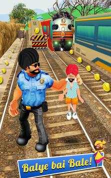 Angry Jatt Run - Subway Game Endless Running screenshot 3
