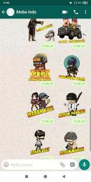 stickers P.U.B.G for WA screenshot 4