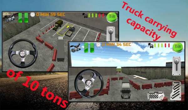Real car truck parking 3D screenshot 3