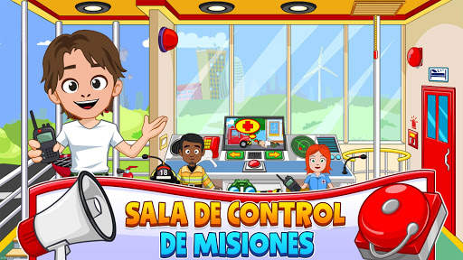 My Town : Fire station Rescue screenshot 4