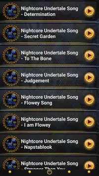 Nightcore Undertale Ringtones screenshot 1