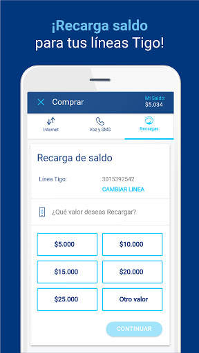 Mi Tigo App screenshot 6