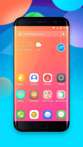 Wonderful|APUS Launcher theme screenshot 1