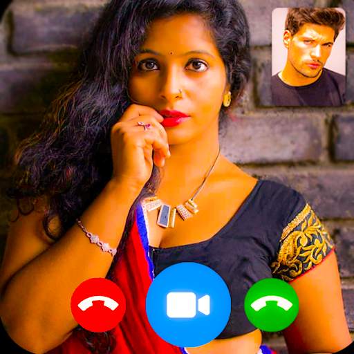 Girl Fake Video Call -bigo For Live Chat (Prank) screenshot 1