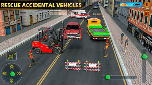 Crane Driving Simulator Game screenshot 20