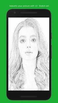 Pencil Sketch Editor -Pencil drawing 4 تصوير الشاشة