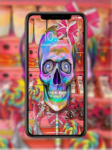 Skull Wallpaper HD screenshot 3