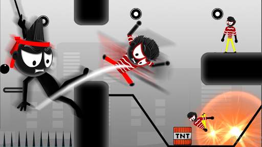 Stickman Rope Dismounting screenshot 4