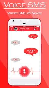 Voice SMS : Write SMS by Voice скриншот 1