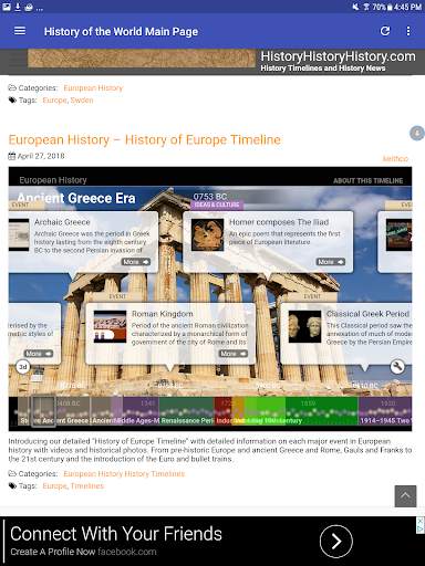 World History Timelines, Maps  screenshot 2