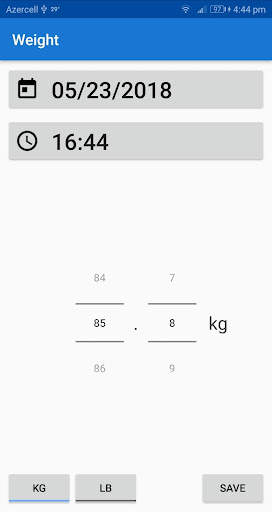 Weight Tracker - BMI calculato screenshot 4