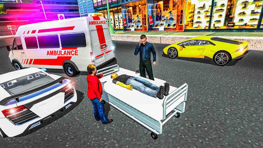 Real City Ambulance Simulator & Rescue screenshot 3
