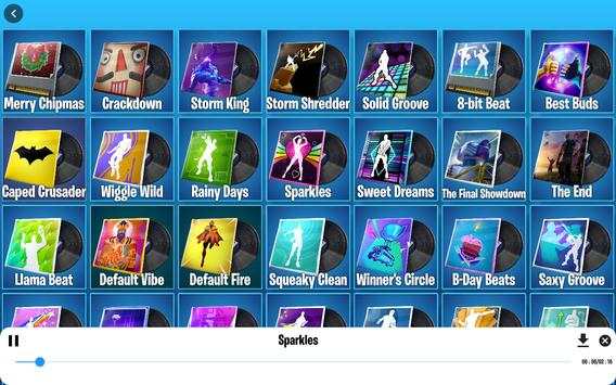 Emotes Ringtones And Daily Shop for Battle Royale screenshot 16