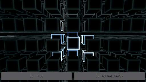 Infinity Parallax Cubes 2 3D Live Wallpaper screenshot 15