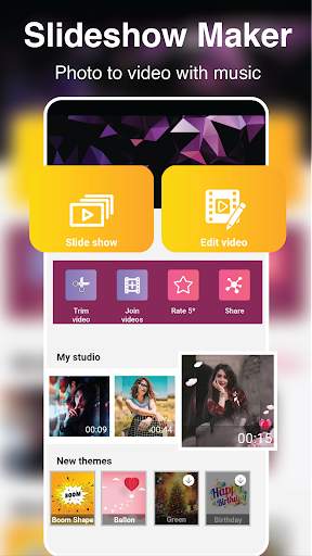 Slideshow Photo Video Maker screenshot 1