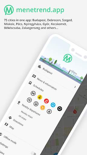 menetrend.app - Public Transit screenshot 1
