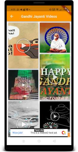 Gandhi Jayanti Video Status screenshot 2