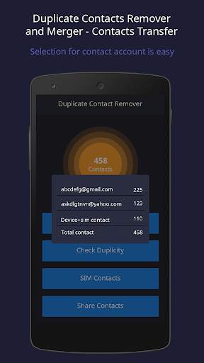 Duplicate Contacts Remover & Merger - Transfer screenshot 4