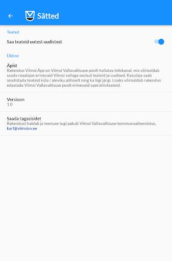 Viimsi App screenshot 8