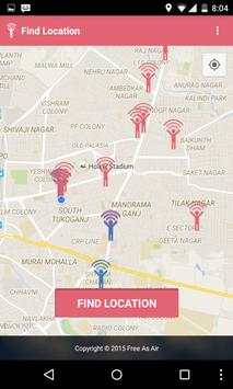 FreeAsAir - Free WiFi Hotspot screenshot 5