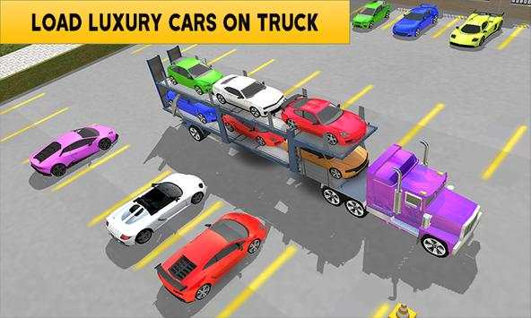 Heavy Luxury Car Transport Trailer New 2018 screenshot 2